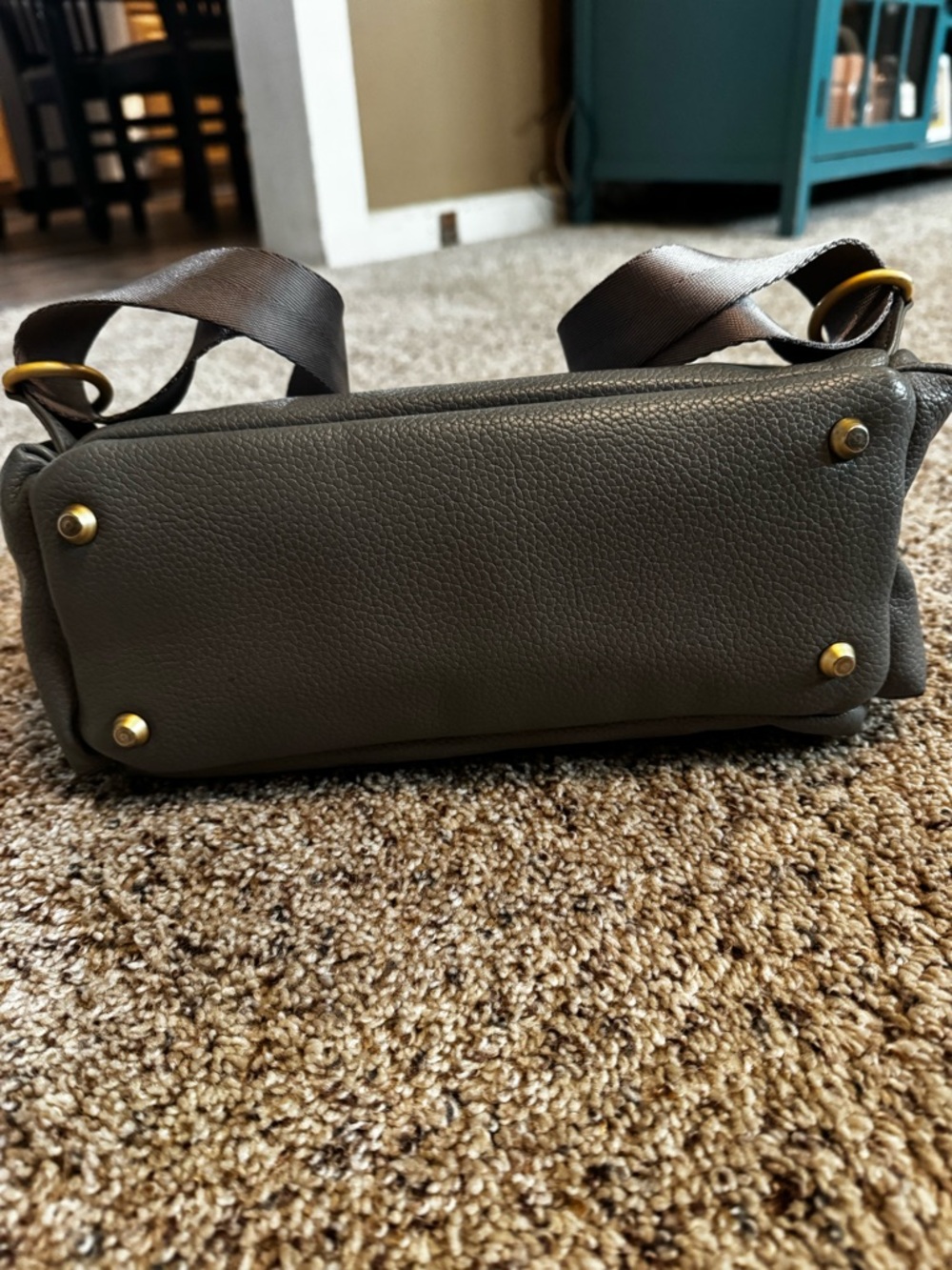 Freshly Picked Mini II Diaper Bag Backpack color Stone - Picture 6 of 12
